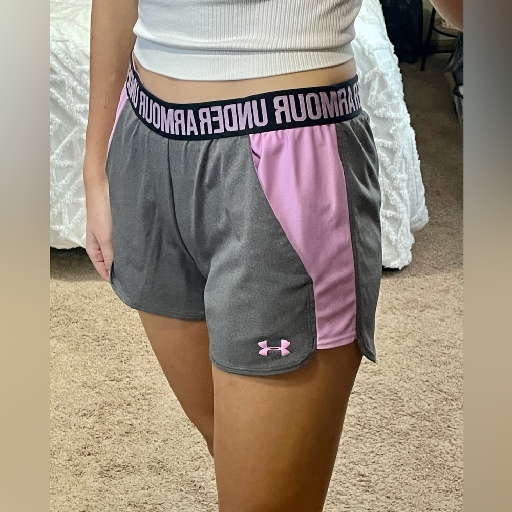 2 pairs Under Armour shorts